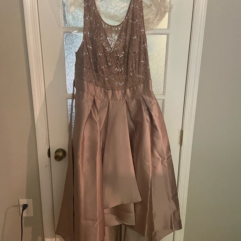 Champagne colored gown